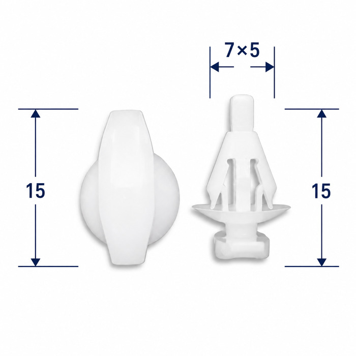 Клипса пластиковая для уплотнителя Honda Lexus, OEM 90651S4N003, MB547806