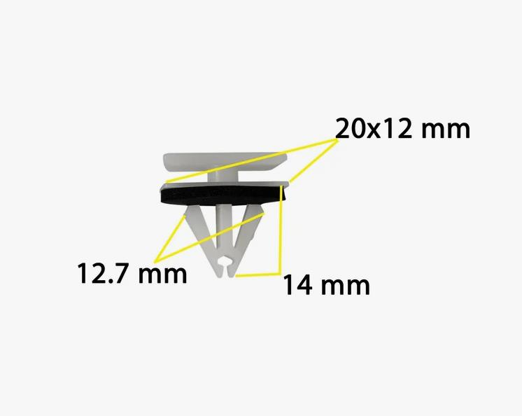 Клипса пластиковая для Ford ОЕМ: W716352S300 (W716352-S300), W716351S300 (W716351-S300). (молдинги). Клипса пластиковая для Ford ОЕМ: W716352S300 (W716352-S300), W716351S300 (W716351-S300). (молдинги).